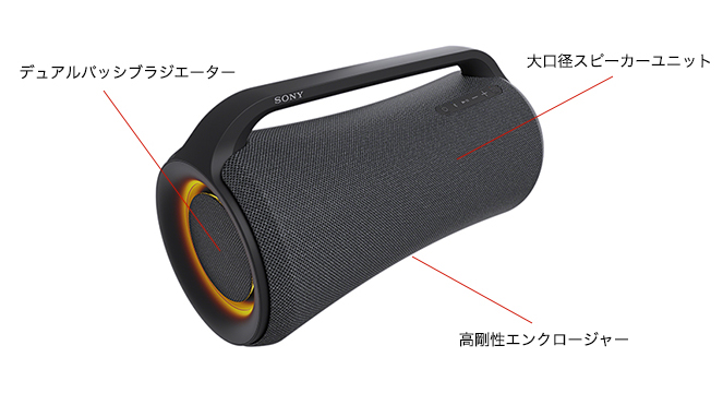 SRS-XG500 特長 : 高音質・パワフルサウンド | アクティブスピーカー