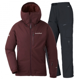 montbell/モンベル/スノーウェア上下セット（メンズ）GM/BKのレンタル