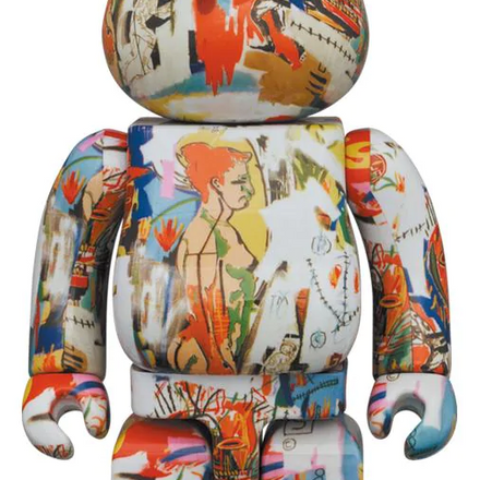 Medicom Toy BE@RBRICK - Andy Warhol x Jean Michel Basquiat #4 1000