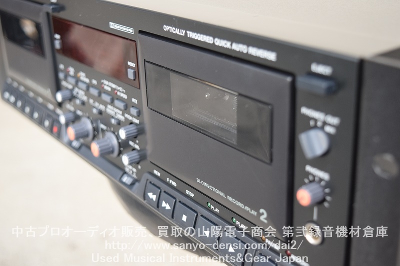 TASCAM (タスカム) 322 ダブルカセットデッキ｜中古 山陽電子商会 第弐