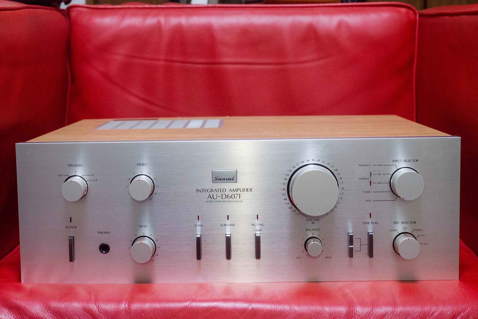 SANSUI AU-D607F | MacBSの日常生活的日記