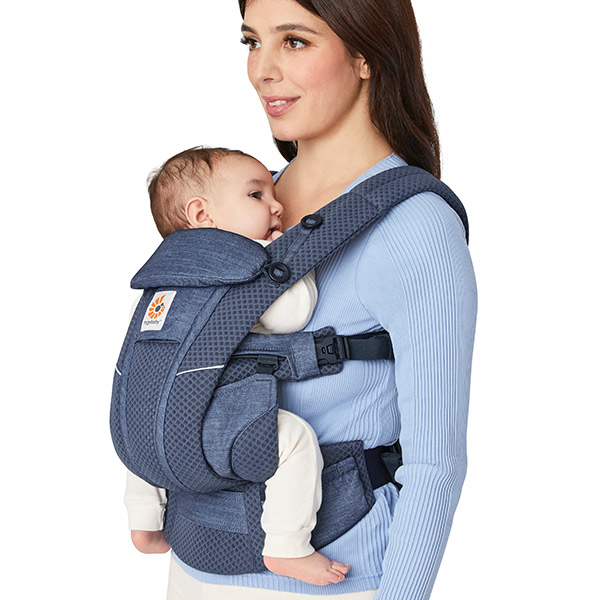 ErgoBabyCarrier オムニ ブリーズ ヘザードデニムブルー 専用カバー