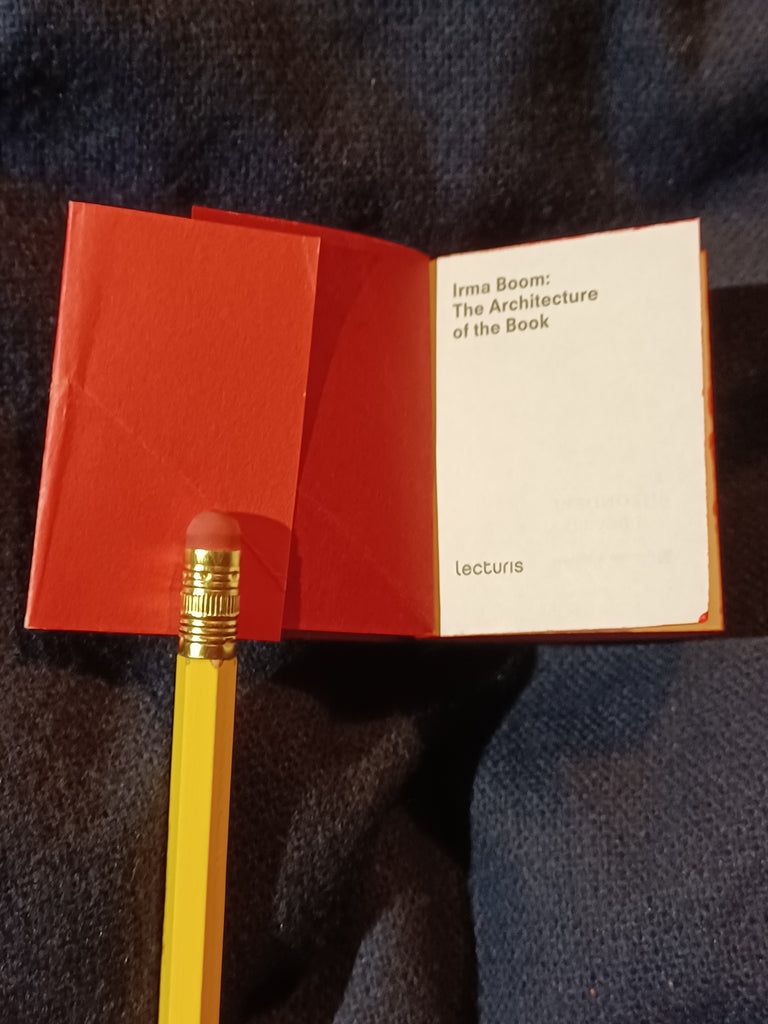 The Architecture of the Book by Irma Boom – formerly Shakespeare