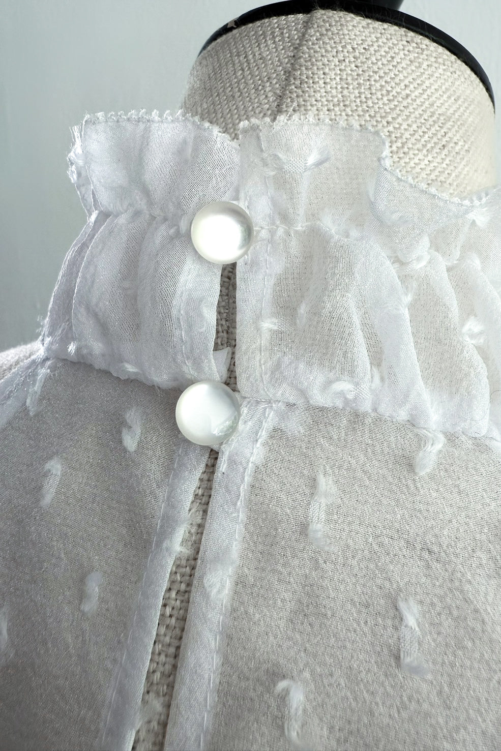 airy dot flare tops – shéller / シェリエ