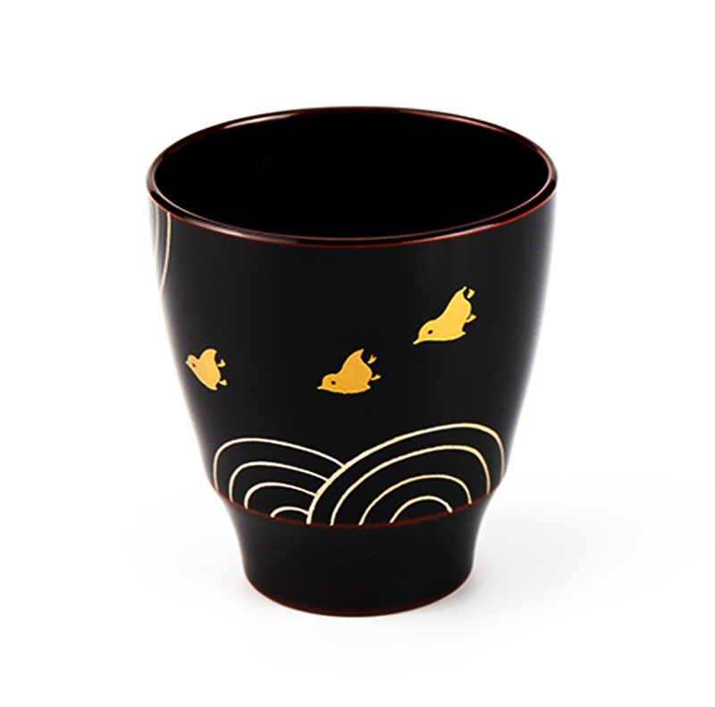 時代逸品！上質紅溜塗に極上高台寺蒔絵の美しいお椀2点（検加賀蒔絵