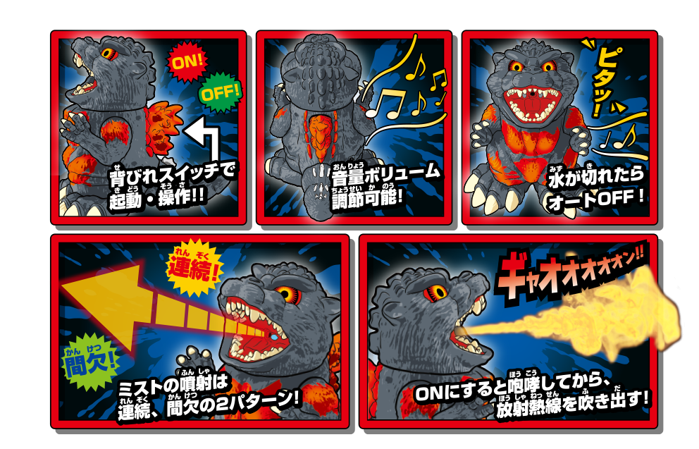 加湿王バーニングゴジラ| 製品情報 | 株式会社シャイン