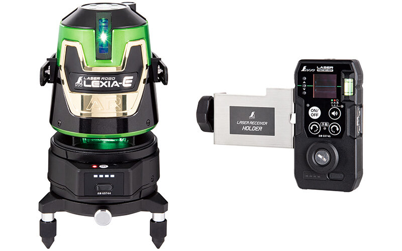 レーザーロボLEXIAーE51ARグリーン自動追尾回転台受光器