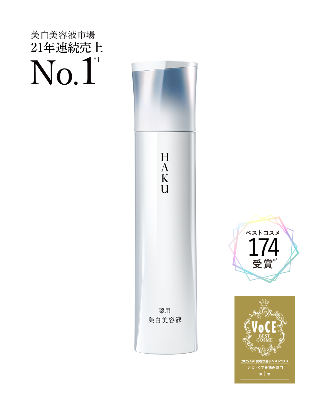 MOG HAKU 日中美白美容液 5つ＋ アネッサパーフェクトuv2つ MOG HAKU