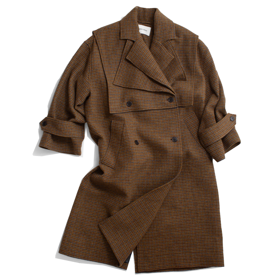 Henrik Vibskov Hands Down Coat in Pied De Poule – JUDITH