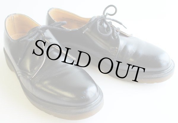 英国製 DR.MARTENSドクターマーチン 3ホール レザーシューズ 黒 UK7