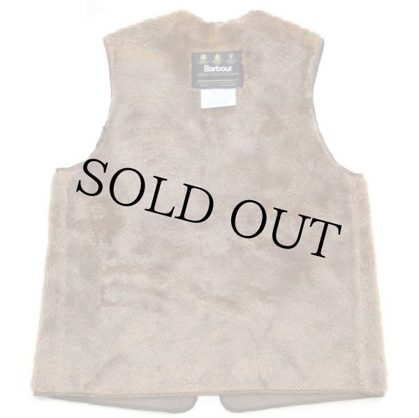 90s 英国製 Barbourバブアー A297 パイルライナー ボア ベスト