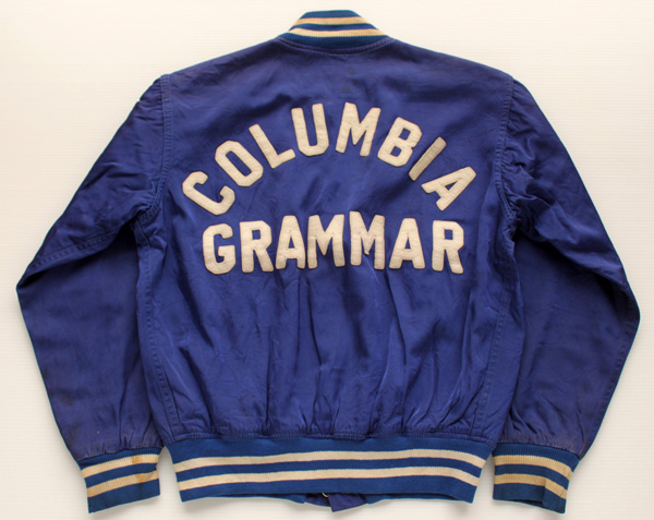 50s SKINNER フェルトパッチ付き レーヨン×コットン スタジャン 40