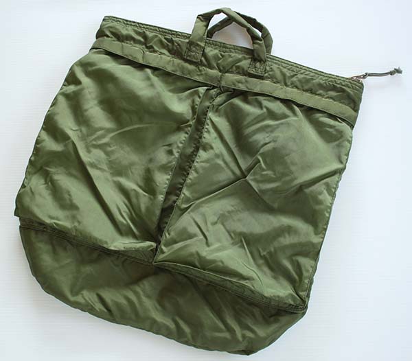 70s 米軍 USAF ナイロン フライヤーズ ヘルメットバッグ - Sixpacjoe