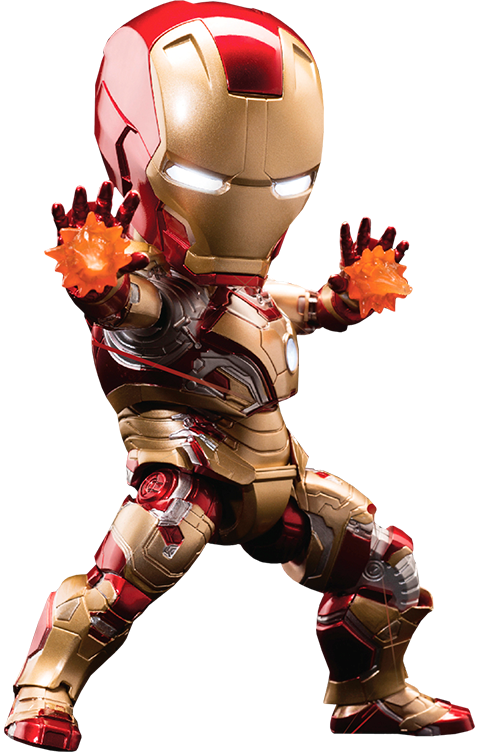 Iron Man Mark 42 Egg Attack Action Figure | Sideshow Collectibles