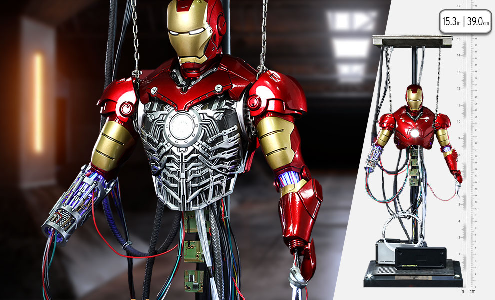 Iron Man Mark III (Construction Version) Sixth Scale Collectible