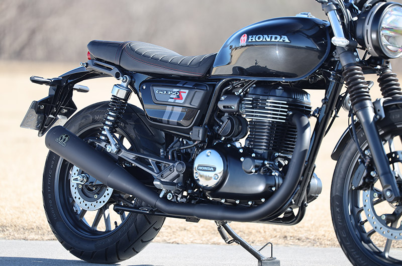 2022 GB350S (2BL-NC59)｜POWERBOX サイレンサーブラックエディション