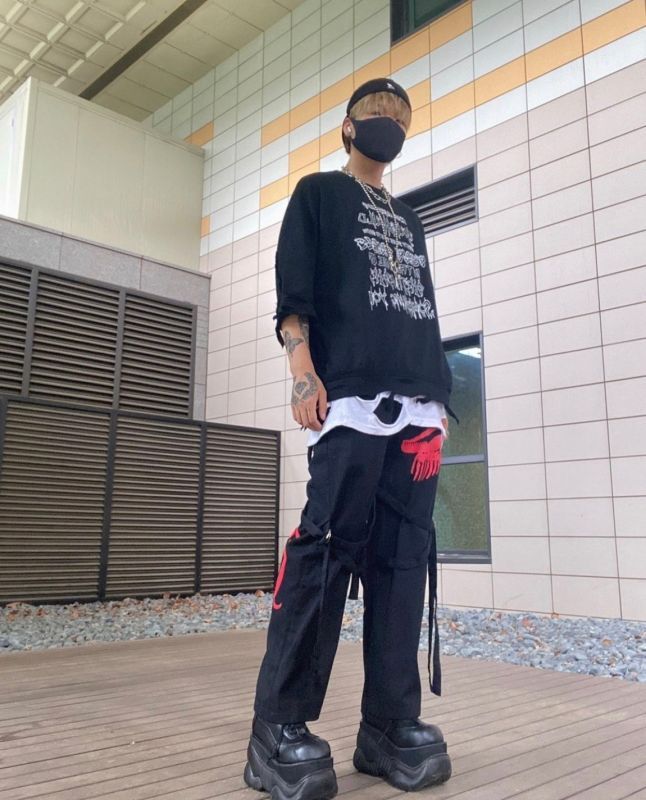 取り寄せ]MENS / BOXER-01 / 厚底スニーカー【DEMONIA】 | Spider Rock Web