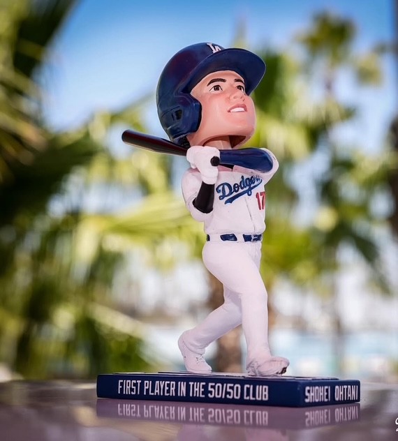 大谷翔平】2025/5/15 球場配布 盗塁 ボブルヘッド 50/50記念日 大谷