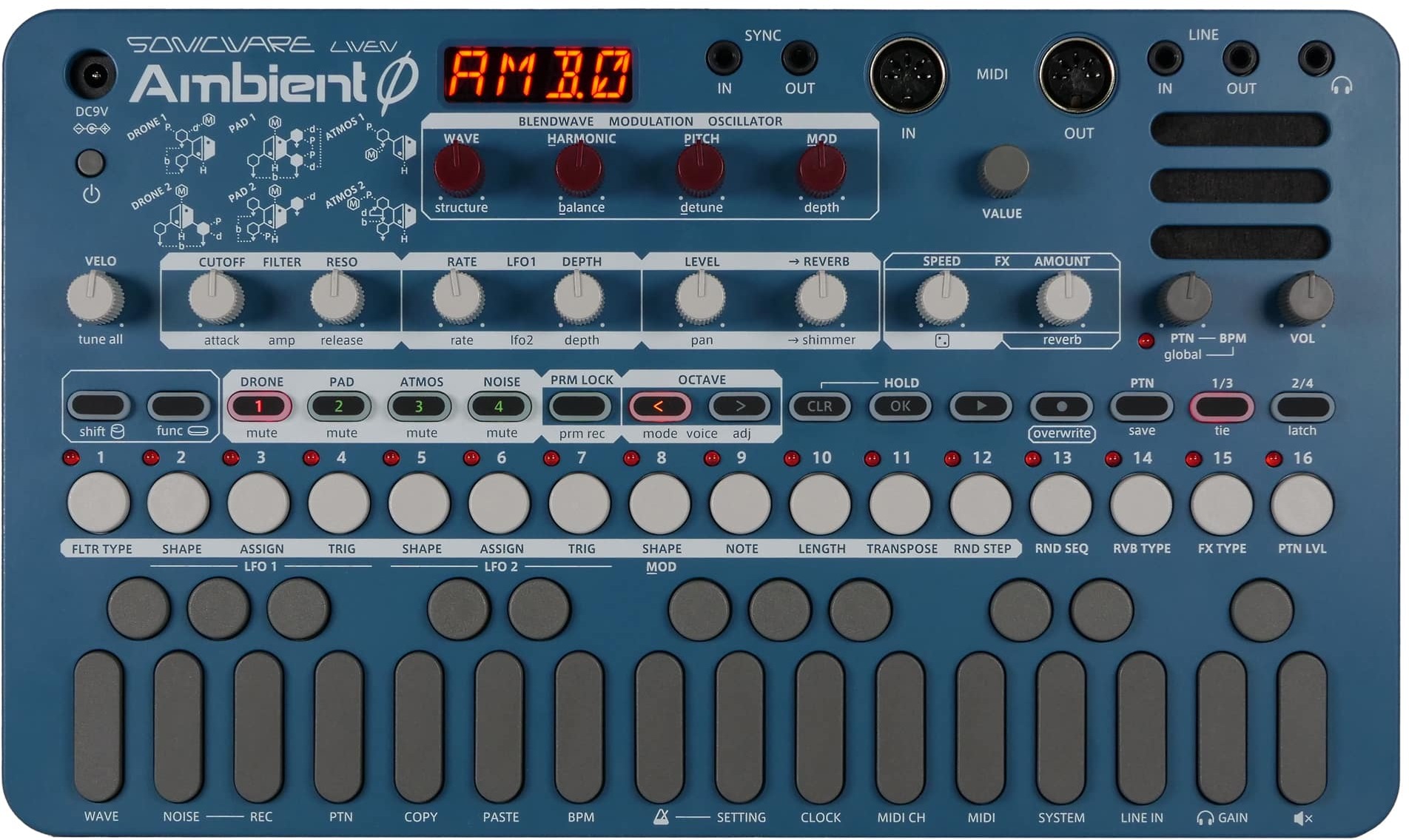 Sonicware LIVEN Ambient Ø Sampler