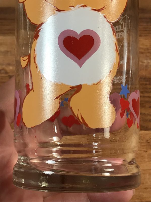 Pizza Hut Care Bears “Tenderheart Bear” Glass ケアベア ビンテージ