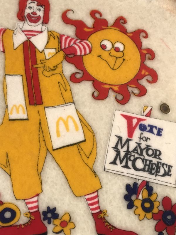 McDonaldland Glass Fiber Kids Tray マクドナルド ビンテージ キッズ