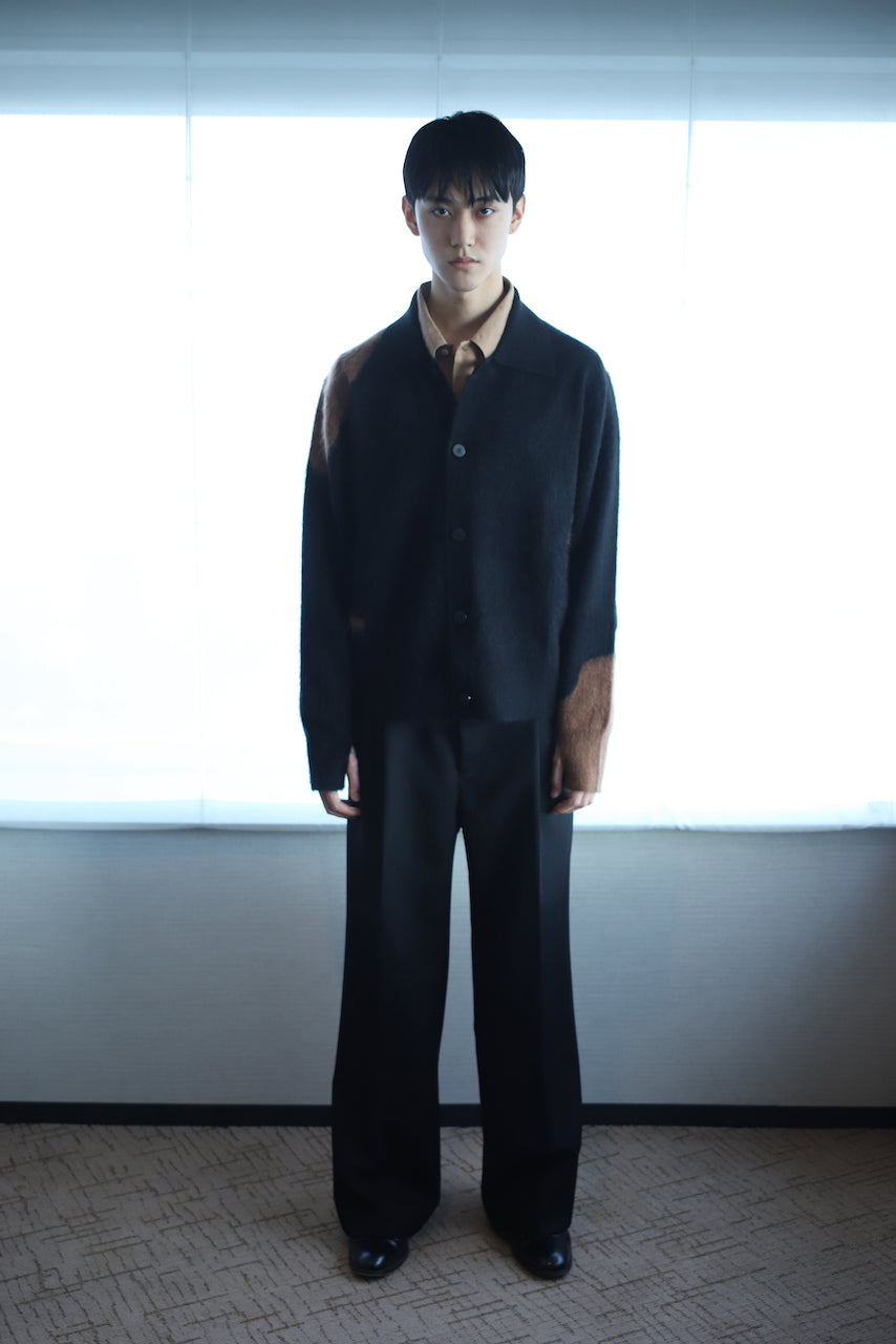 STRONG×SHOOP MOHAIR SHIRT BLACK