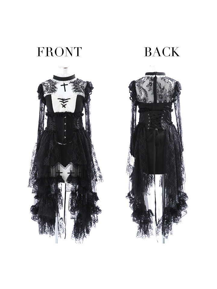 即日発送】桜咲乃愛ちゃんコラボ ゴシックシスターコスプレセット