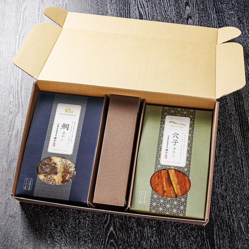 お中元に喜ばれる広島酔心の高級釜めしの素〜全国配送も承ります