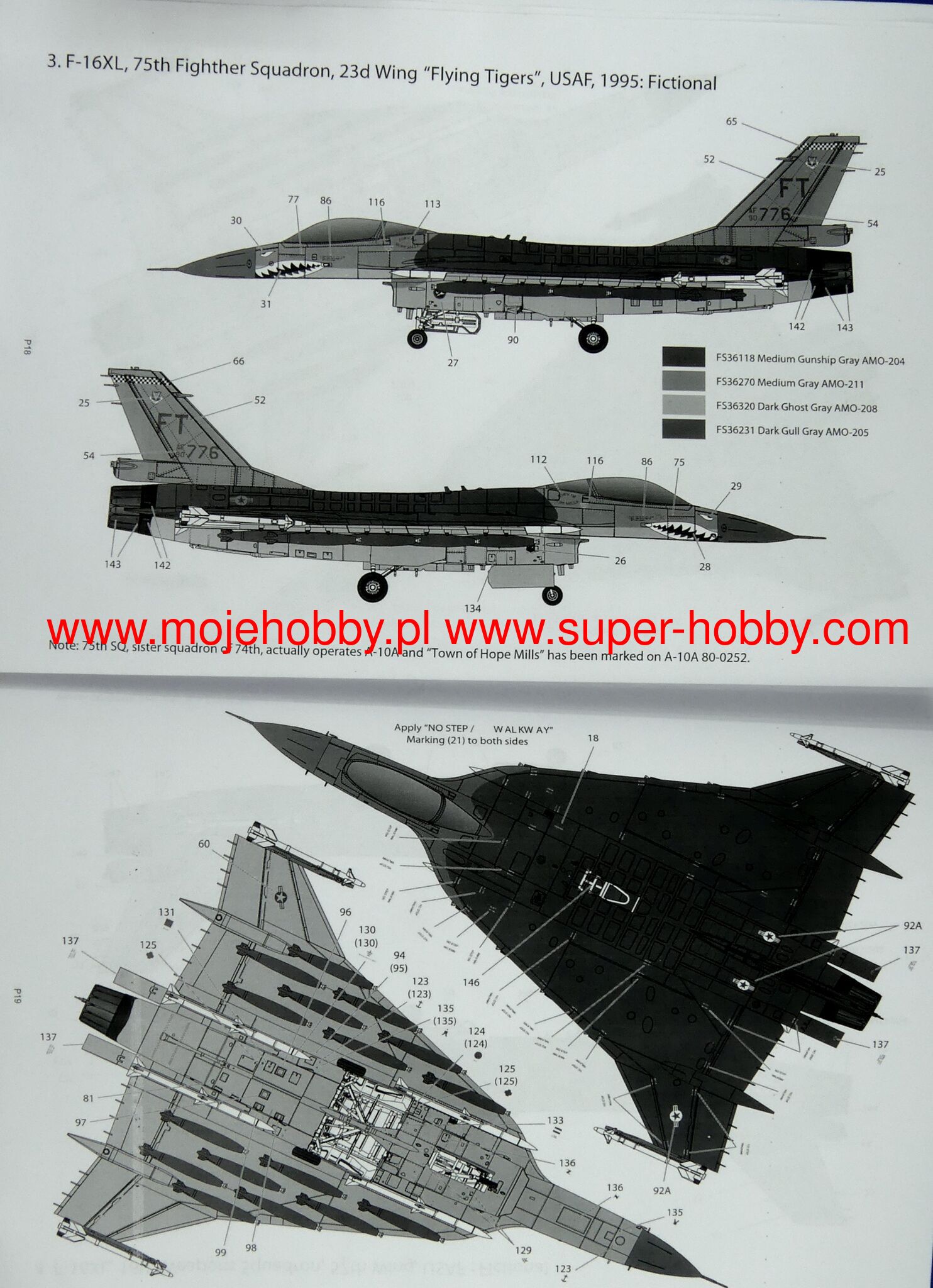 F-16 XL Experimental Fighter Skunkmodel Workshop -48026