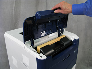 Clear the Paper Jam in the Registration Area