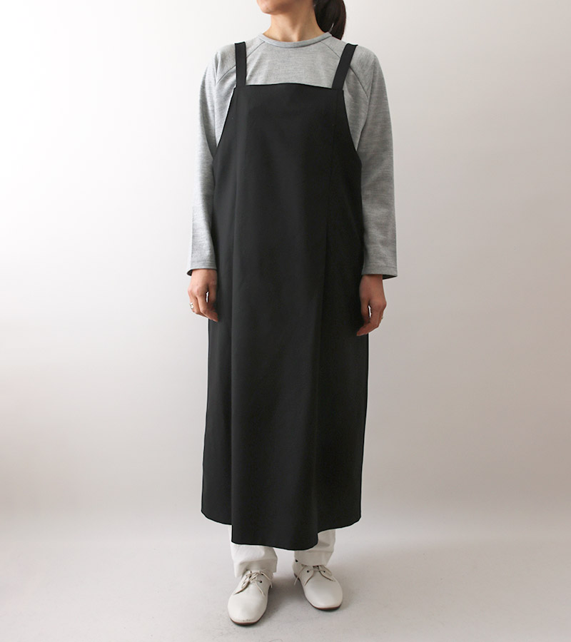 実物大型紙【No.737】タック入りのジャンパースカートにもなるエプロン