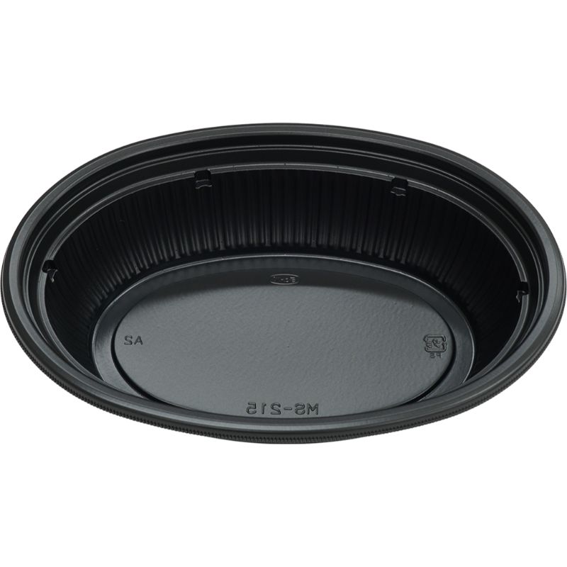 軽食容器 MS-215 黒 本体 エフピコチューパ | テイクアウト容器の通販