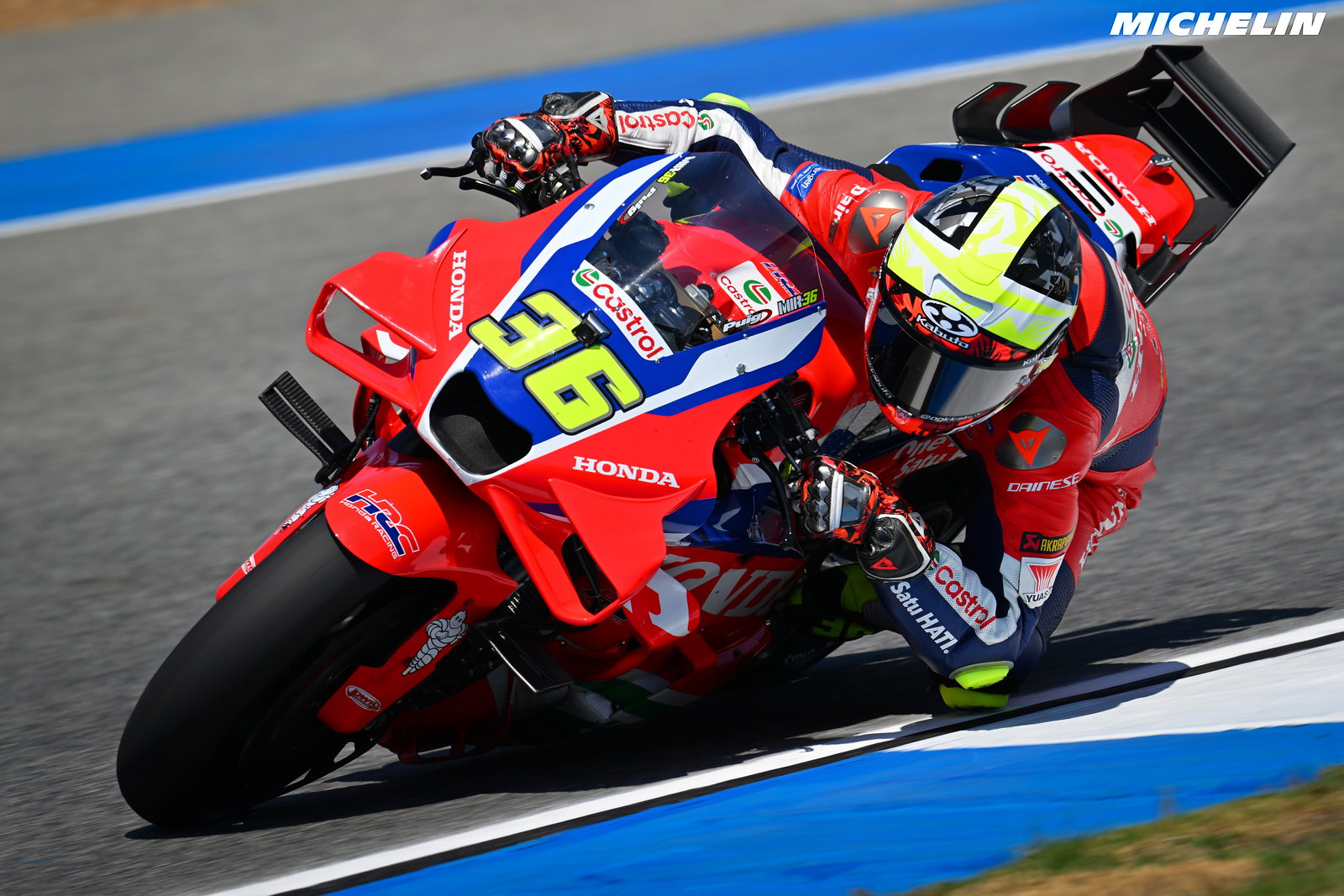 MotoGP Thailand Day 1, Joan Mir (Honda/6) surprises: 