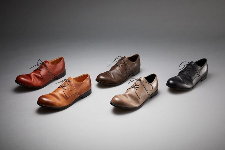 PADRONE DERBY PLAIN TOE SHOES / ダービープレーントゥシューズ