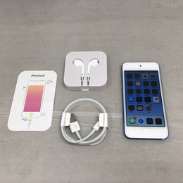 APPLE 〔中古〕iPod touch 第7世代 メモリ128GB ブルー MVJ32J/A（中古