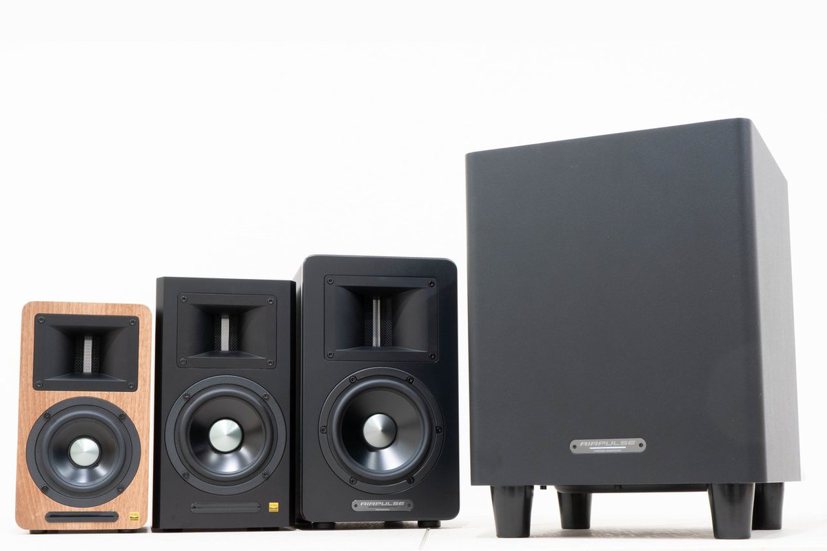 サブウーファー「SW8」はステレオ再生の可能性を広げる！AIRPULSEの