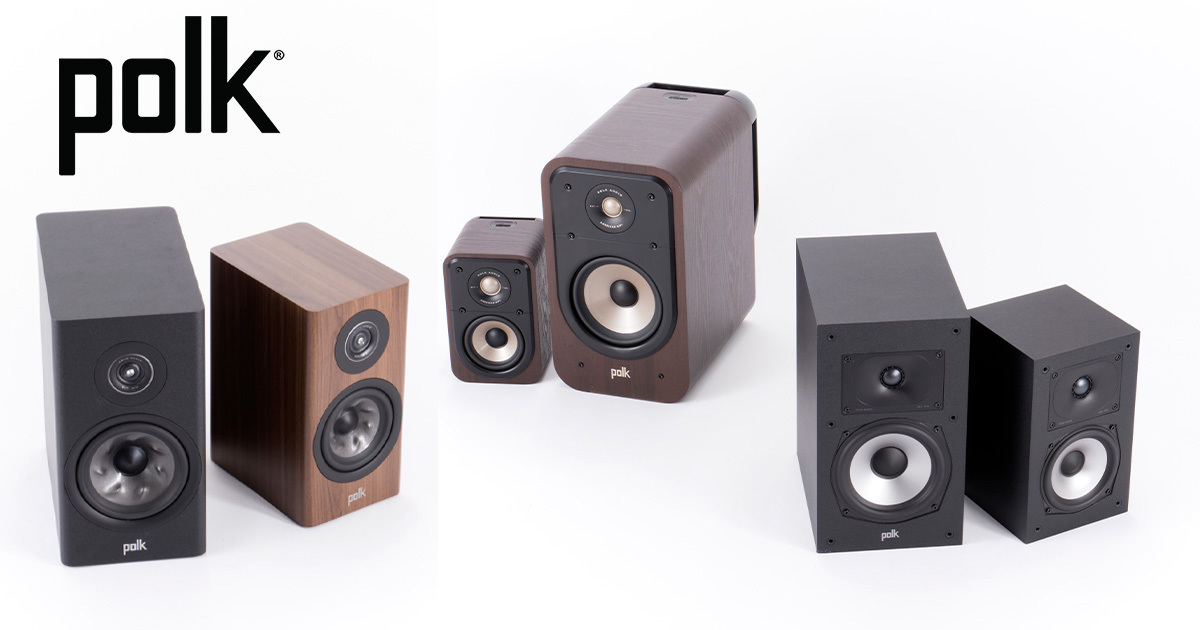 人気のPolk Audio製ブックシェルフ・スピーカー6機種を比較試聴！ どう