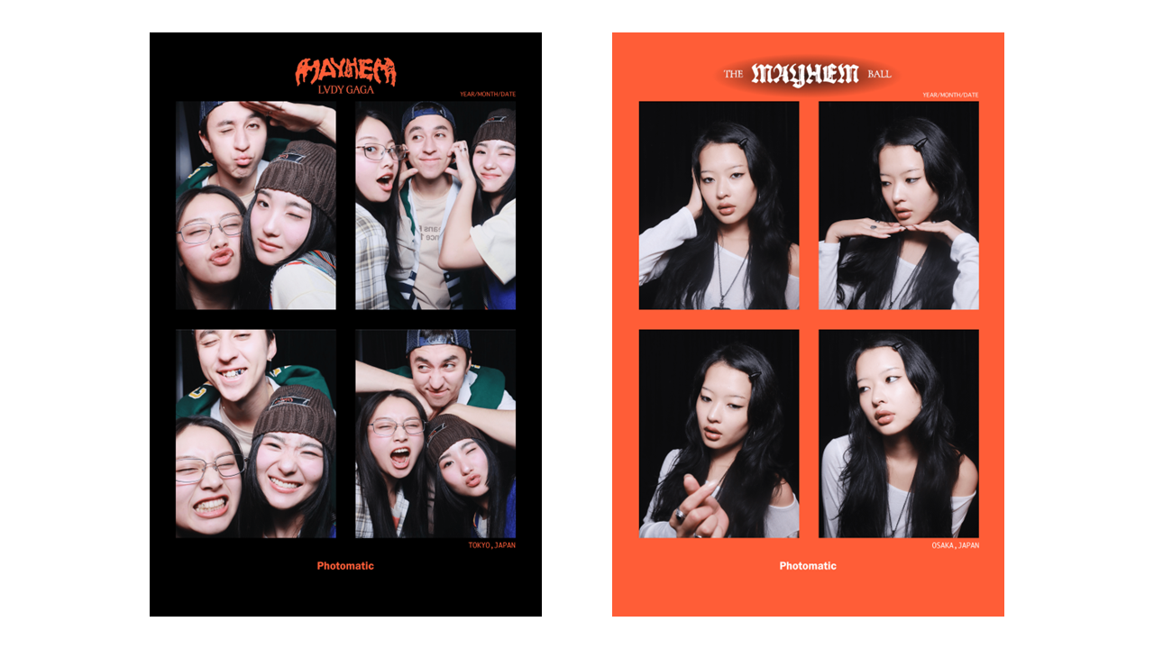 レディー・ガガ「The MAYHEM Ball」来日公演記念POP-UP STOREに