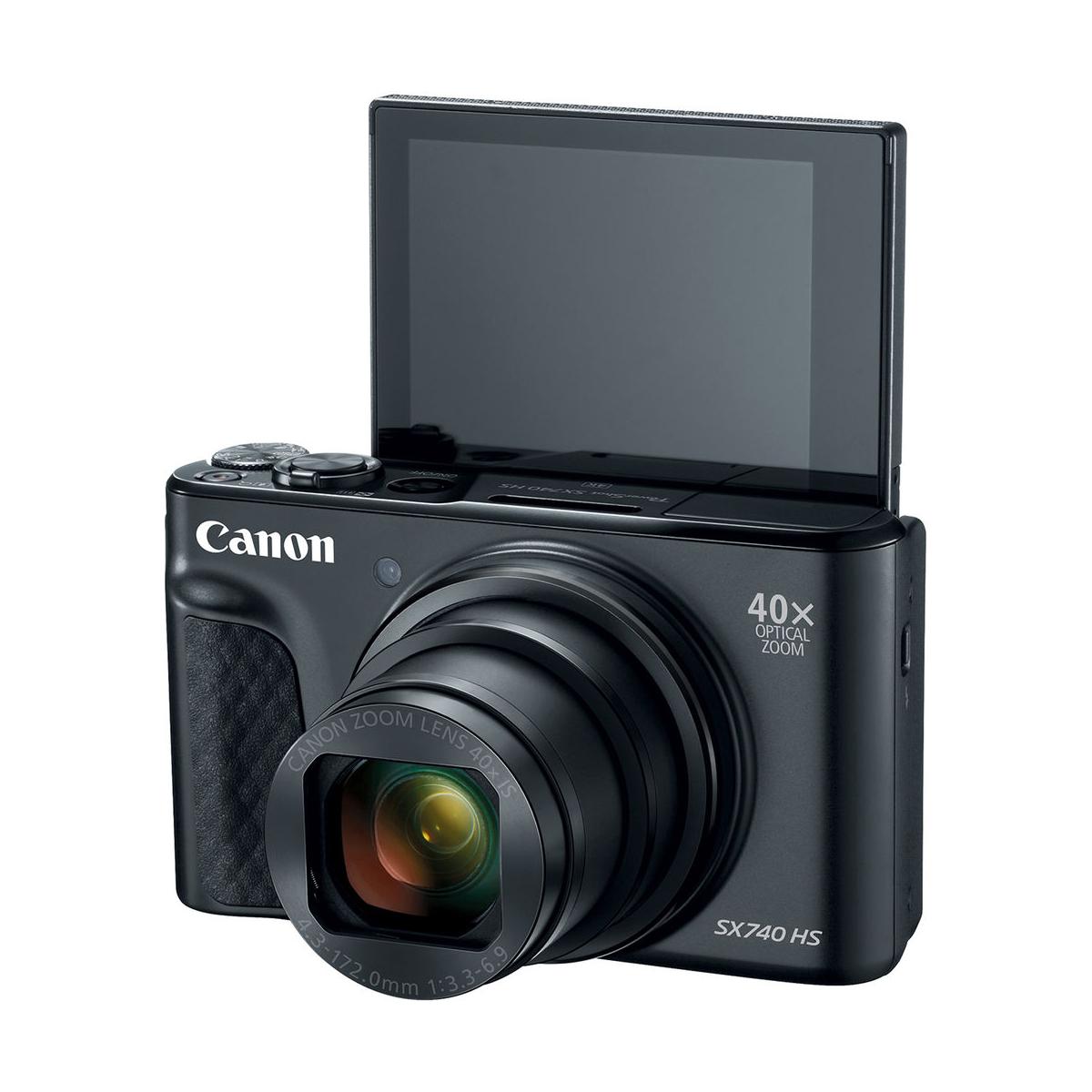 Canon PowerShot SX740 HS Digital Camera (Black)