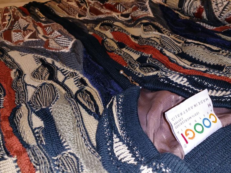 ☆90's COOGI(クージー)3Dニットブルゾン☆｜OLD LIFE STOCK｜ショップ