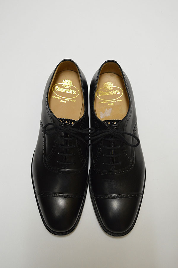 チャーチ 73ラスト パンチドキャップトゥ Church's LEGATE - ピイス