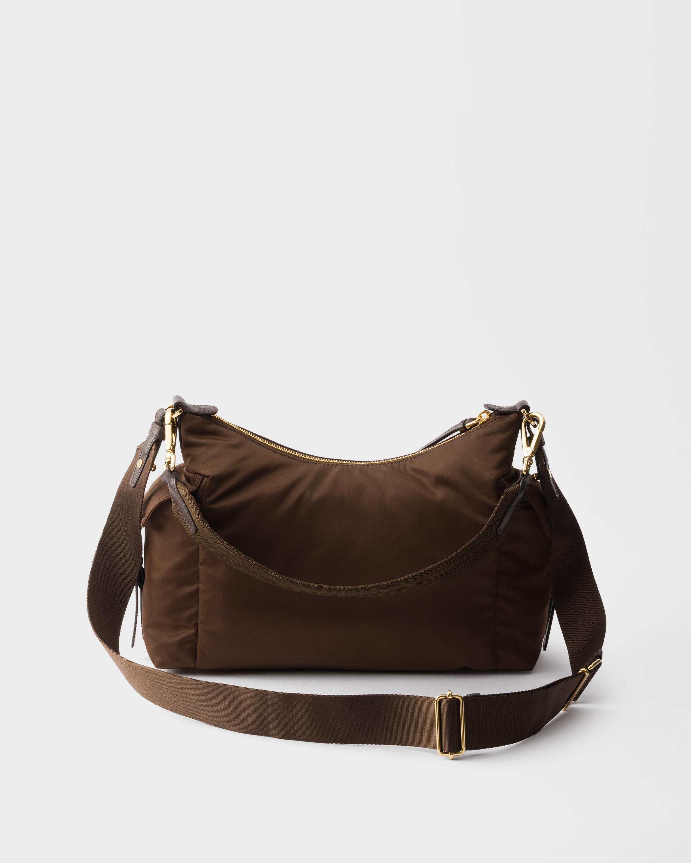 Sienna Prada Explore Large Re-nylon And Leather Bag | PRADA