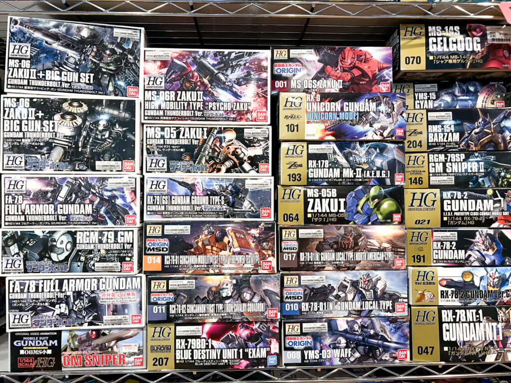 福岡県糟屋郡へ、1200点を超えるガンプラや車プラモデルの出張買取に