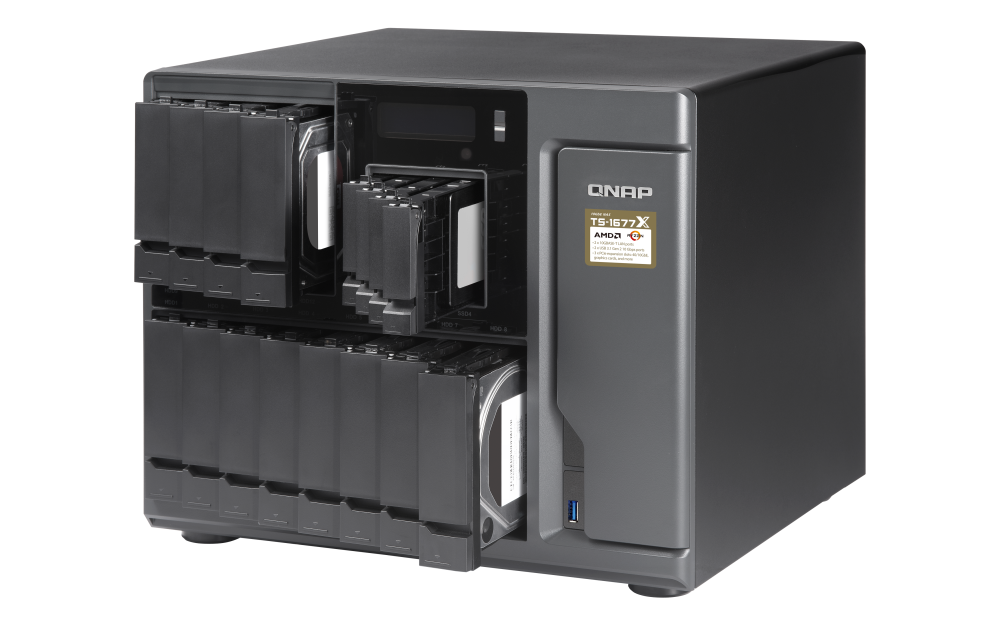 外付けハードディスク・ドライブ QNAP TS-130 NAS 外付け