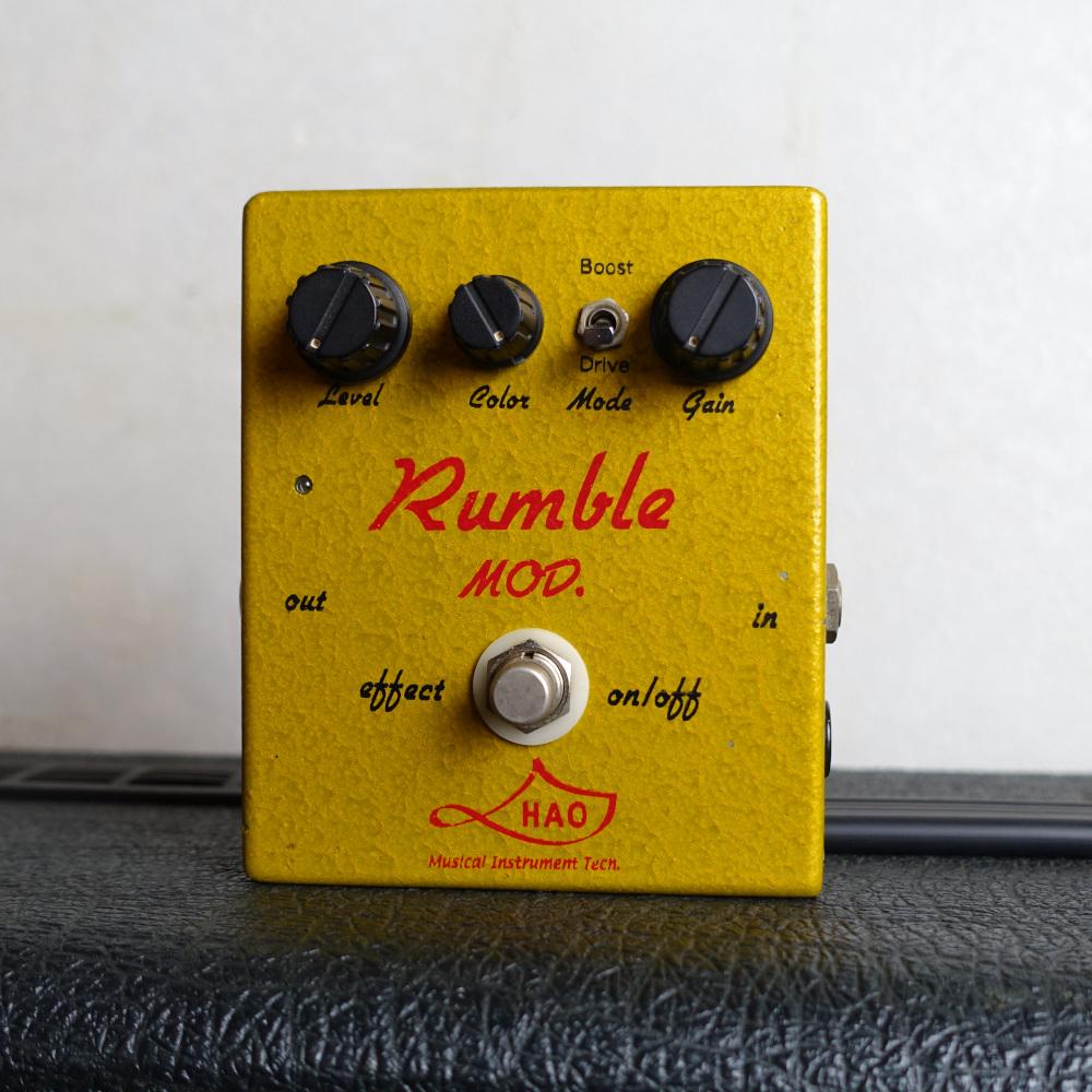 HAO Rumble MOD ギターエフェクター HAO Handbuilt Effects RUMBLE MOD made in Japan guitar effects