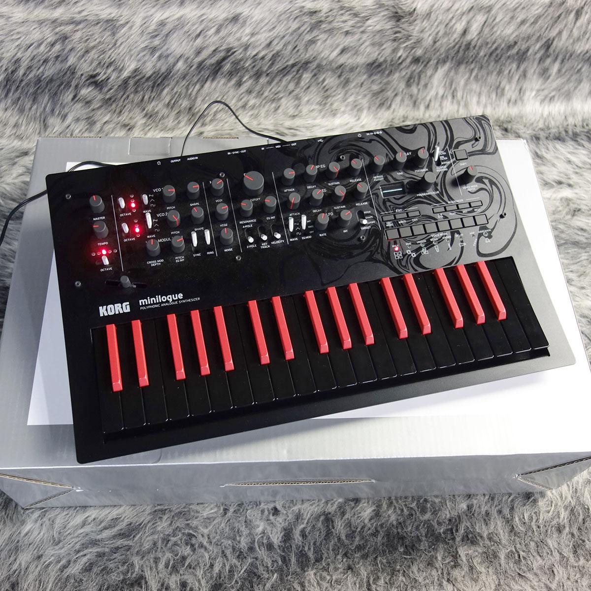 【生産終了品】KORG minilogue bass アナログシンセサイザー KORGからアナログシンセサイザー「MINILOGUE BASS」が発売