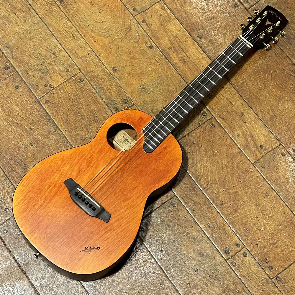 K.yairi ノクターン AN オール単板　調整済み K.Yairi Nocturne Custom Green Fホール仕様 PICKUP付 【 オール単板