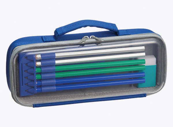 トップライナーペンケース（クリア）：エンジョイスタディ 2026