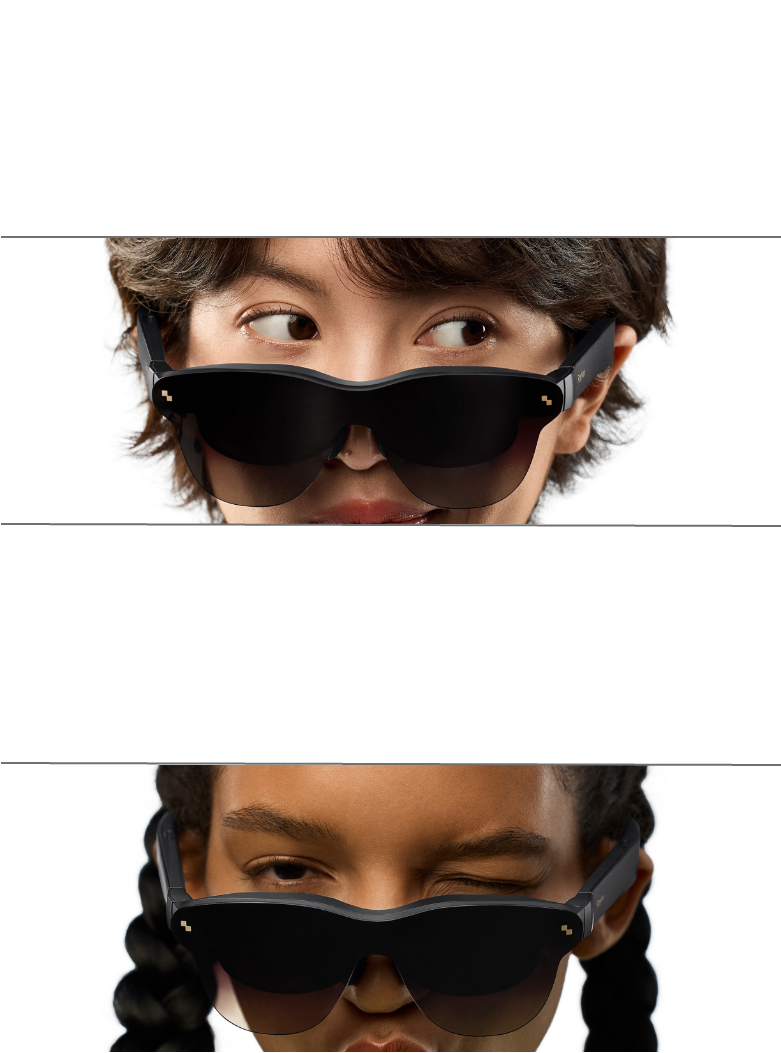 RayNeo Air 3s Glasses and USB-C Bundle