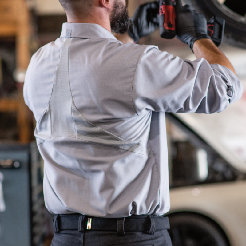 Men's Long Sleeve Work Shirt | Red Kap®